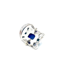 Load image into Gallery viewer, Nicky Butler SS Lapis Lazuli Multi Gem Bold Ring