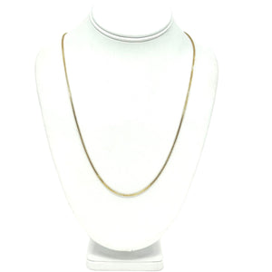 Nicky Butler .925 Sterling Silver Vermeil 23.25" Box Chain 6.2 gr