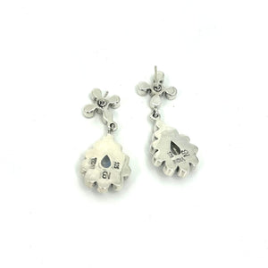 Nicky Butler SS Moonstone Multi Gem Drop Earrings