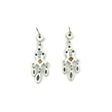 Load image into Gallery viewer, Nicky Butler SS Amethyst Multi Gem Drop Earrings