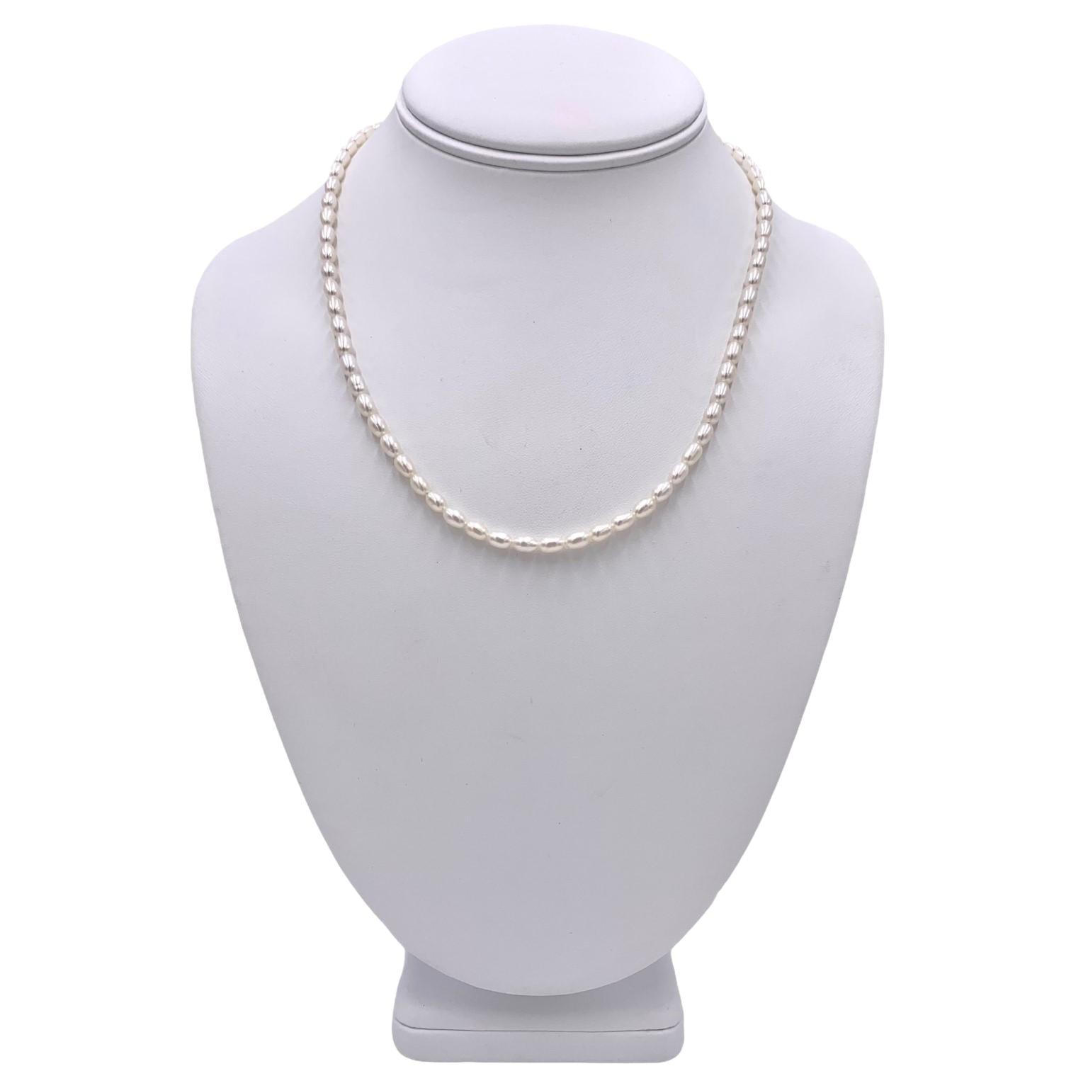 Stunning Real Pearl Necklace With 8mm Freshwater Pearls By Statement -  Statement Collective