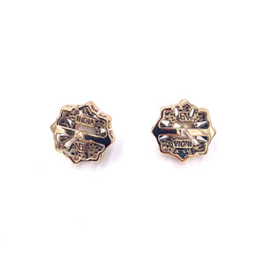 Nicky Butler Bronze Freshwater Pearl Flower Stud Earrings